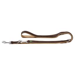 Hundlinje Neopren 200 cm vändbar brun karamell